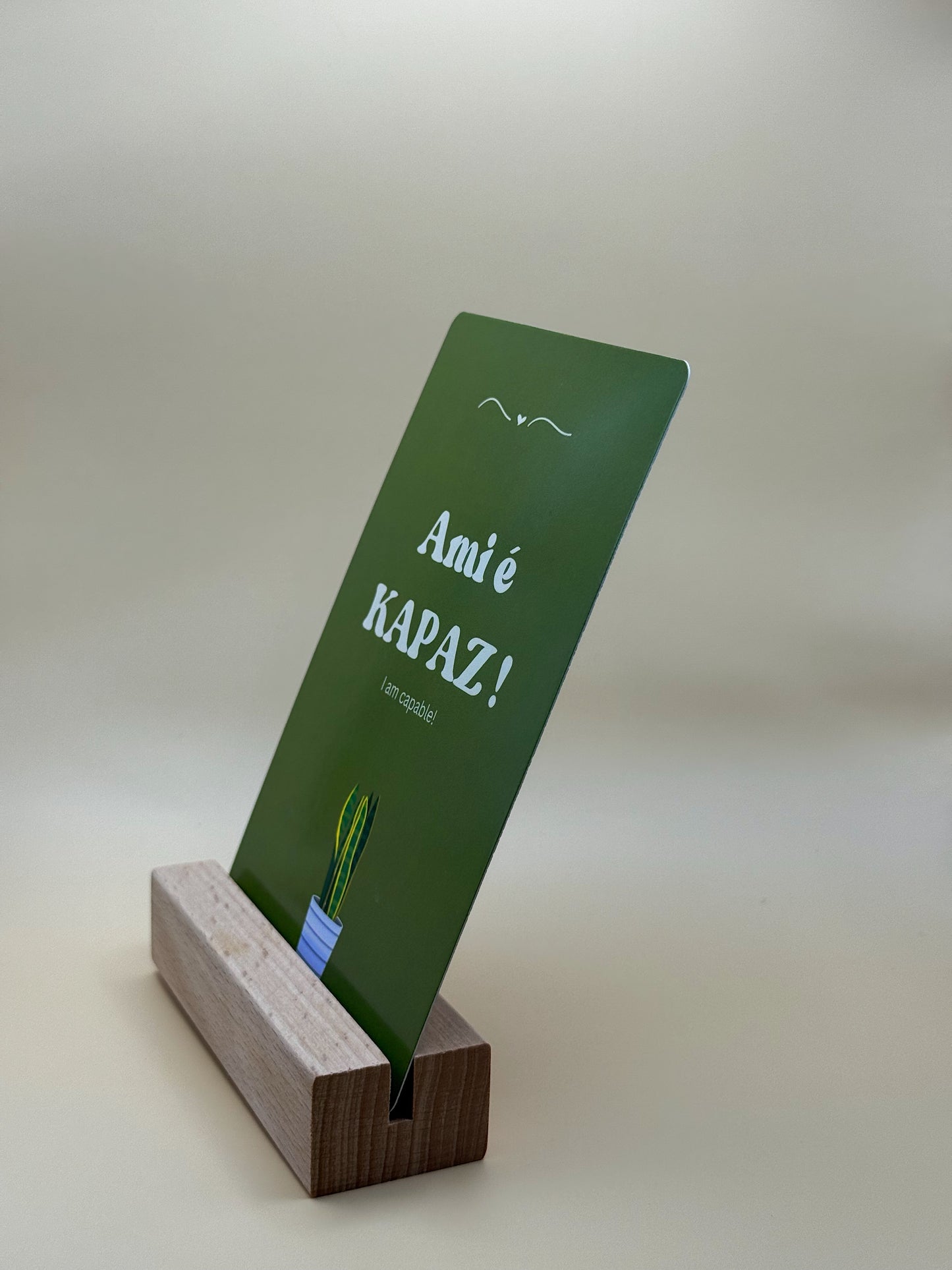 Affirmation Cards in Kriolu